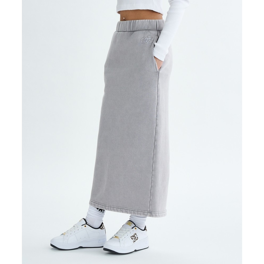 ディーシーシューズ（DC SHOES）（レディース）フリース タイトロングスカート 25FWLSK254306GRS