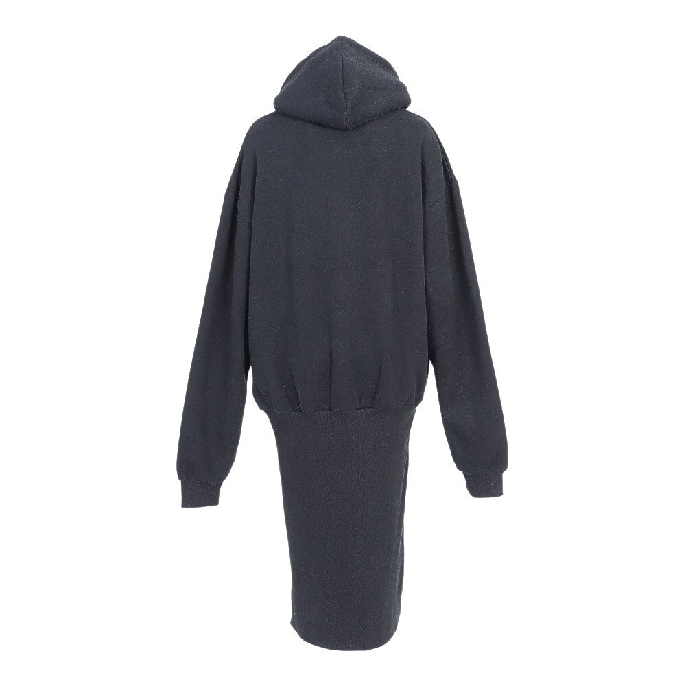 ルーカ（RVCA）（レディース）ALL TIME TECH HOODIE DRESS ワンピース BC044381 BLK