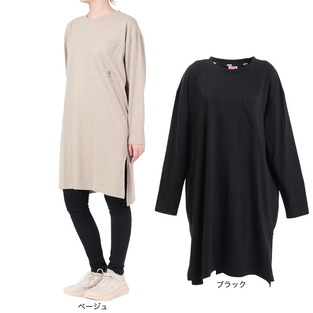 SLYDE（SLYDE）（レディース）長袖ワンピース SL2022AWLAPP005BLK