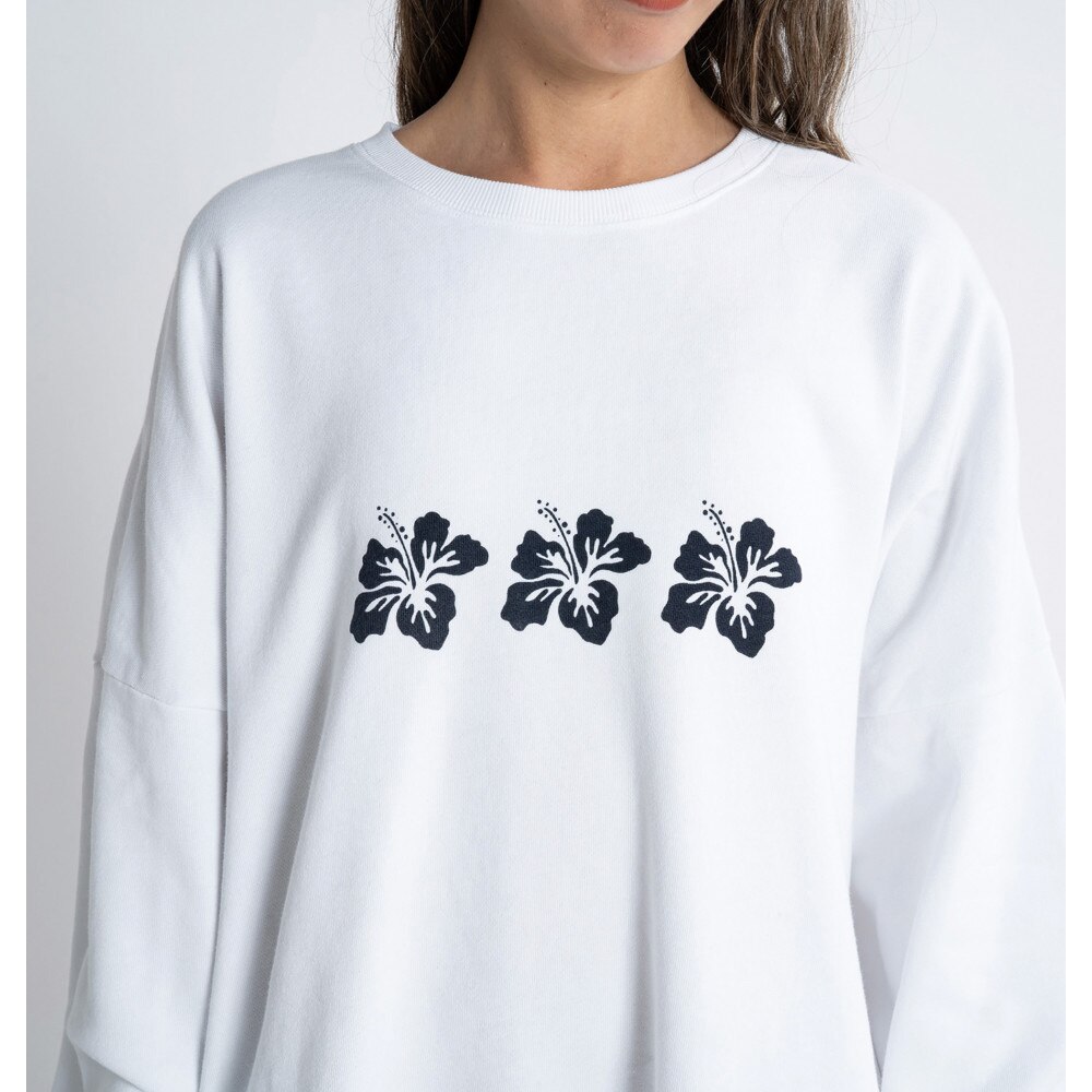 ロキシー（ROXY）（レディース）NEW LOVE スウェットワンピース 23SPRDR231070WHT スポーツ用品はスーパースポーツゼビオ