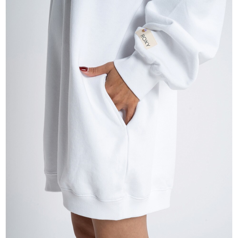 ロキシー（ROXY）（レディース）NEW LOVE スウェットワンピース 23SPRDR231070WHT スポーツ用品はスーパースポーツゼビオ