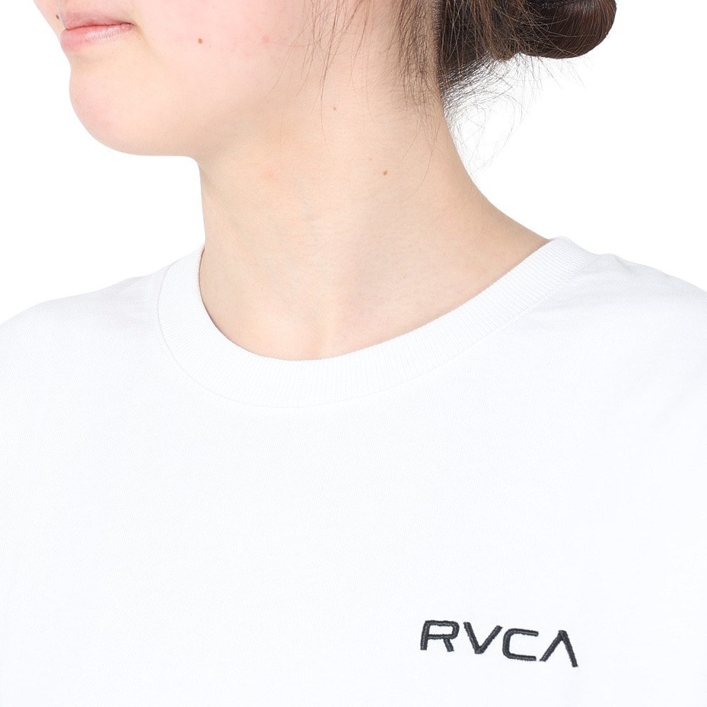 ルーカ（RVCA）（レディース）ワンピース レディース BACK LINE TEE  BD043424 WHT