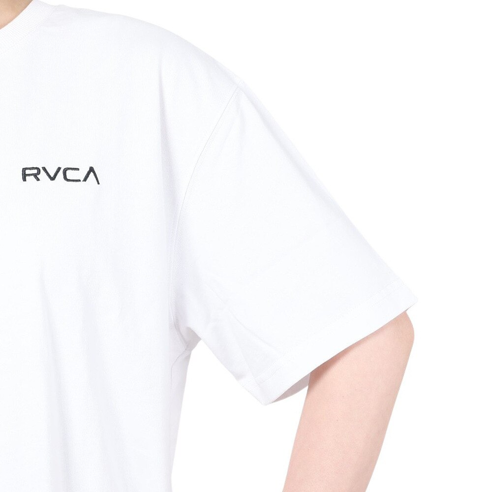 ルーカ（RVCA）（レディース）ワンピース レディース BACK LINE TEE  BD043424 WHT