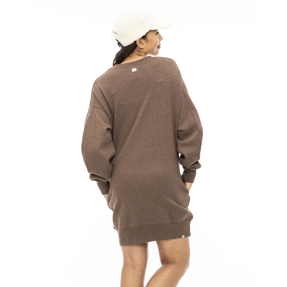 ビラボン（BILLABONG）（レディース）COLLEGE LOGO スウェットワンピース BD014363 CRK0