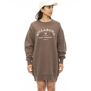 ビラボン（BILLABONG）（レディース）COLLEGE LOGO スウェットワンピース BD014363 CRK0