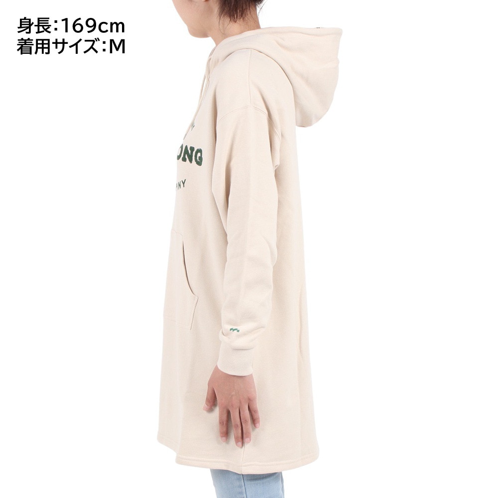 ビラボン（BILLABONG）（レディース）長袖パーカーワンピース BD014369 ANW