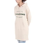 ビラボン（BILLABONG）（レディース）長袖パーカーワンピース BD014369 ANW