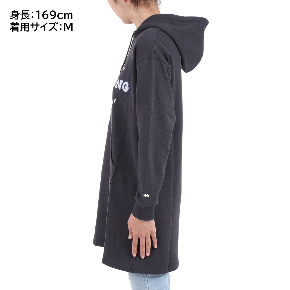 ビラボン（BILLABONG）（レディース）長袖パーカーワンピース BD014369 BSD