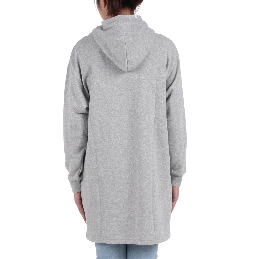 ビラボン（BILLABONG）（レディース）長袖パーカーワンピース BD014369 GRH