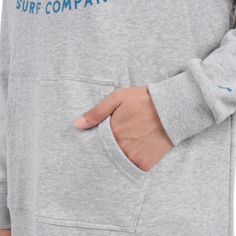 ビラボン（BILLABONG）（レディース）長袖パーカーワンピース BD014369 GRH