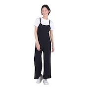 (レディース)リブ サロペット BE013355 BLK
