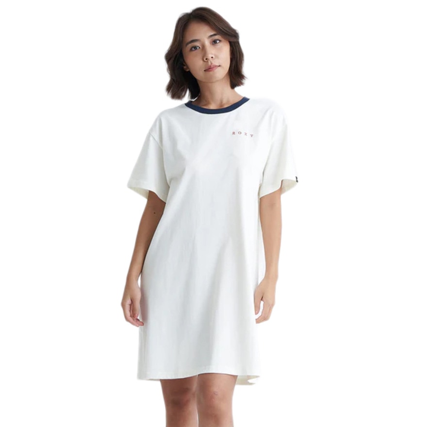 ロキシー（ROXY）（レディース）GETTING LOST IN PARADISE ロゴバックプリント ひざ丈ワンピース 24SURDR242022OWT