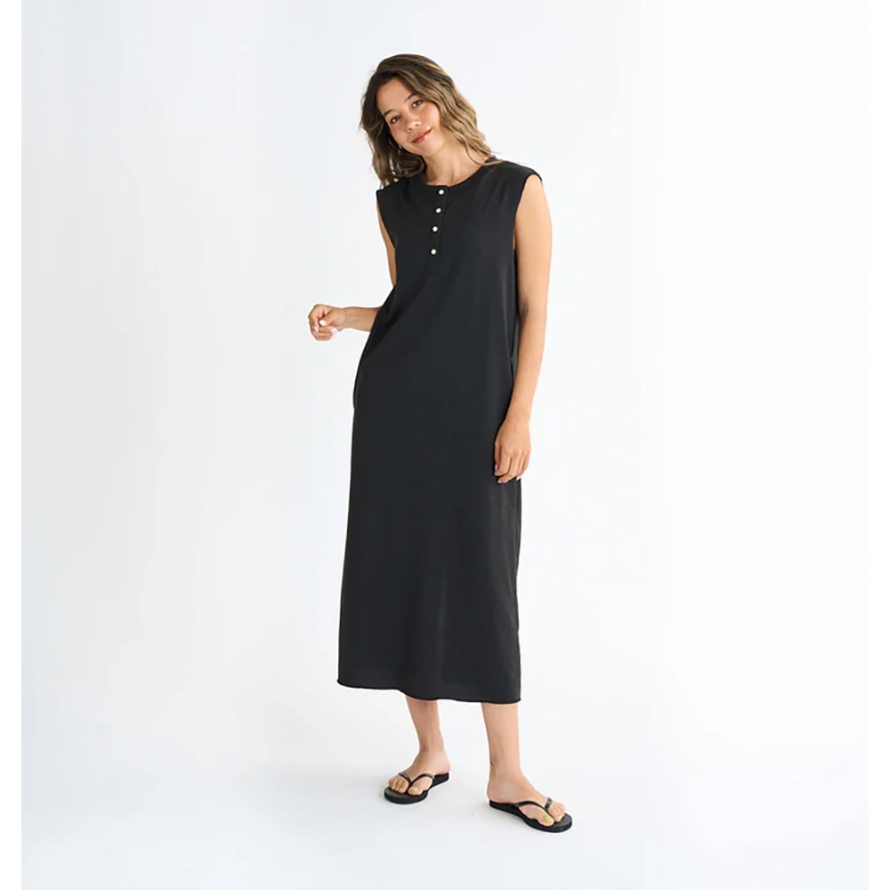ロキシー（ROXY）（レディース）CHERISH AND RELISH ノースリーブロングワンピース 25SPRDR251093BBK