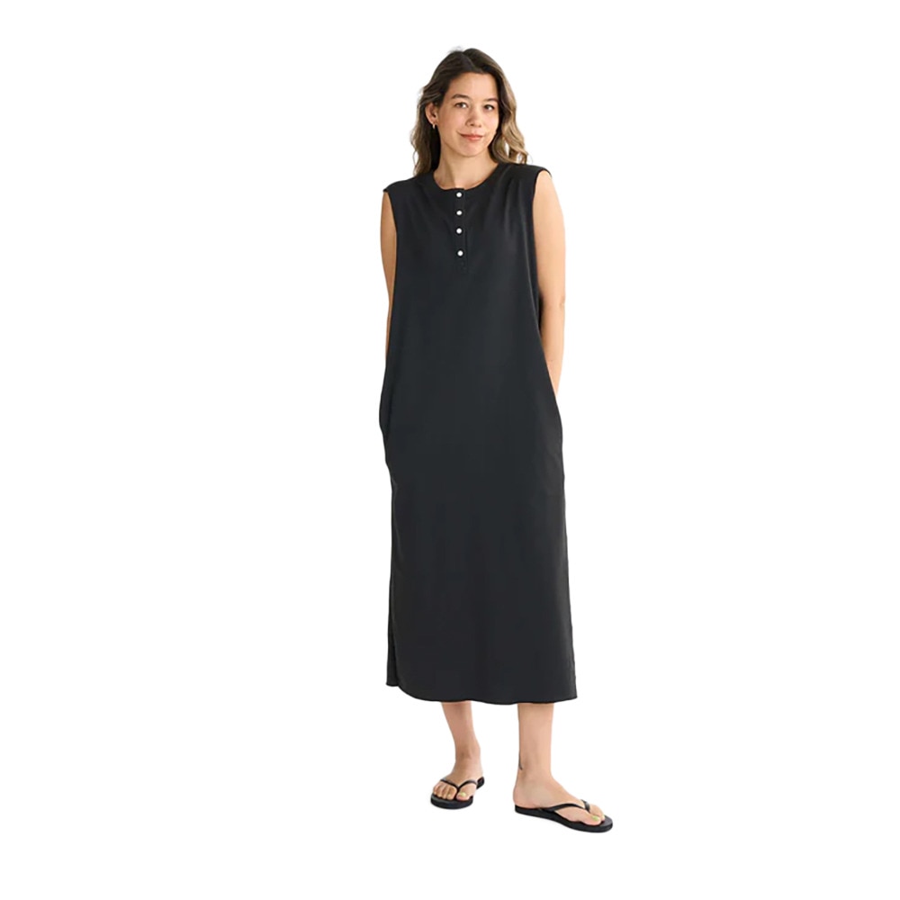ロキシー（ROXY）（レディース）CHERISH AND RELISH ノースリーブロングワンピース 25SPRDR251093BBK