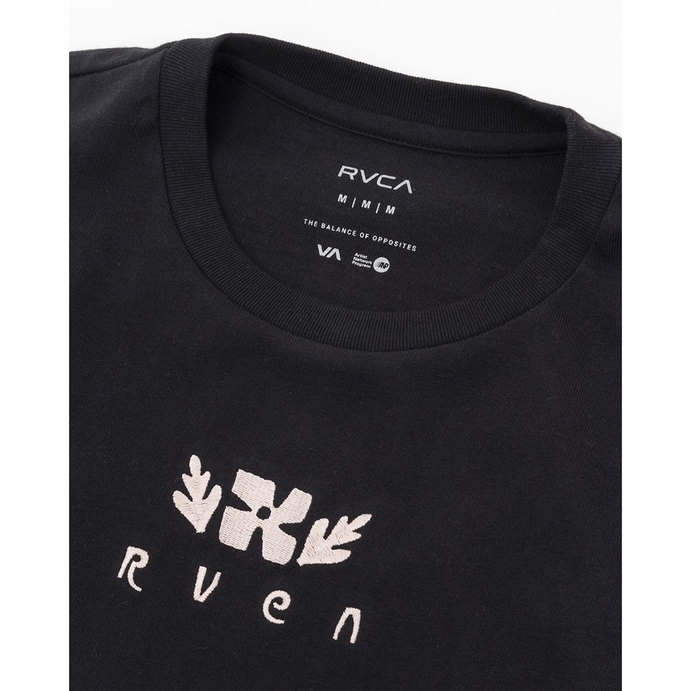 ルーカ（RVCA）（レディース）MAXI 半袖Tシャツドレス BF043391 BLK