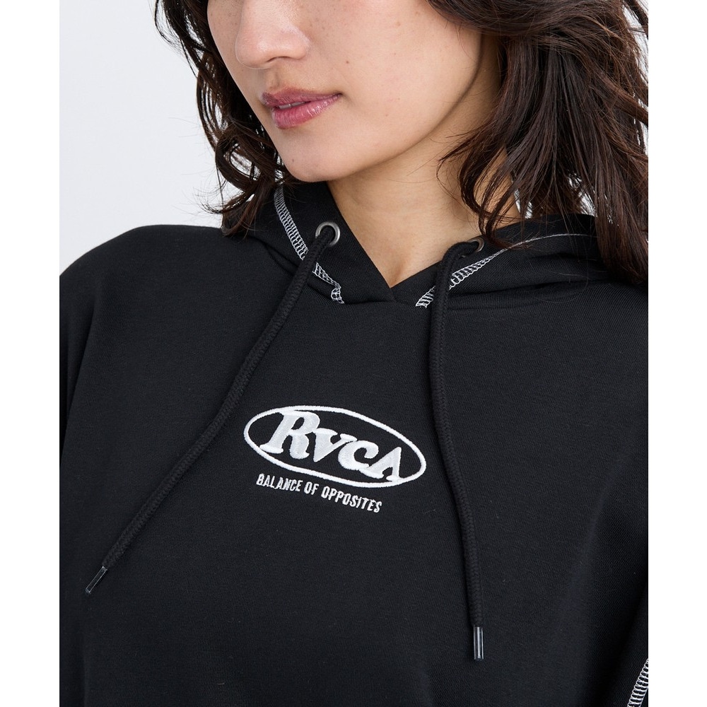 ルーカ（RVCA）（レディース）CLASSIC HOODED DRESS BF044352 BLK