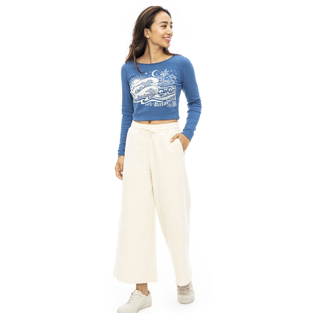 ビラボン（BILLABONG）（レディース）WIDE EASY LONG PANTS ワイドパンツ BD014712 ANW