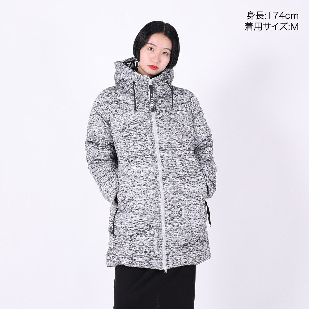 ラスティ（RUSTY）（レディース）機能中綿ロングジャケット 953201WHT