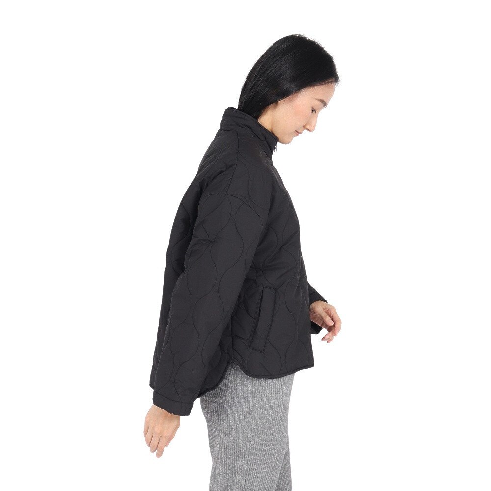 ルーカ（RVCA）（レディース）QUILTING SHIRT ジャケット BE044763 BLK