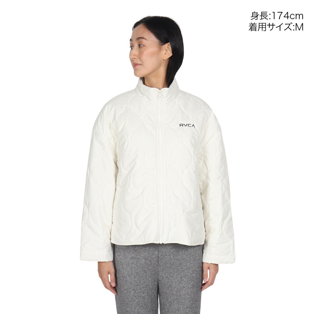 ルーカ（RVCA）（レディース）QUILTING SHIRT ジャケット BE044763 CLO