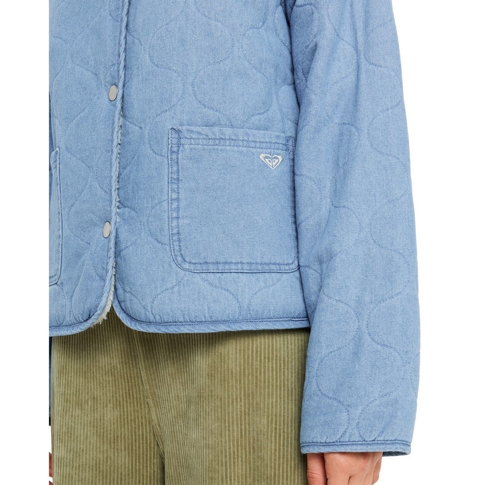 ロキシー（ROXY）（レディース）NOT SO BASIC デニムジャケット 25FWERJJK03675BSBW