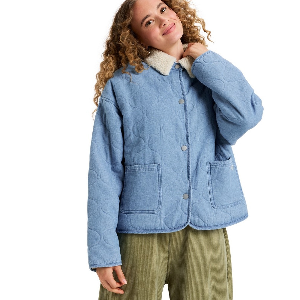 ロキシー（ROXY）（レディース）NOT SO BASIC デニムジャケット 25FWERJJK03675BSBW