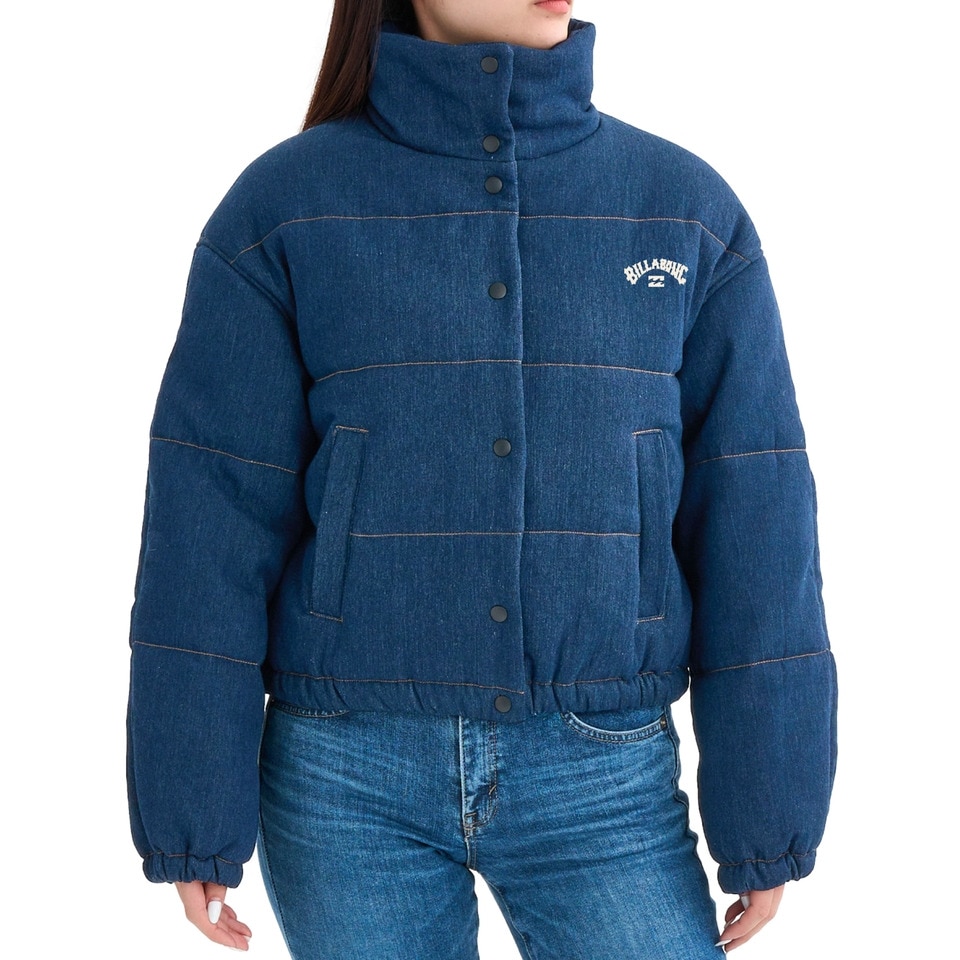ビラボン（BILLABONG）（レディース）DENIM PUFF ジャケット BF014761 IND