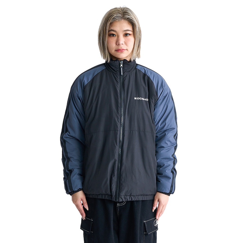 ディーシーシューズ（DC SHOES）（レディース）リバーシブル スタンド ジャケット 24FWLJK244302BKB
