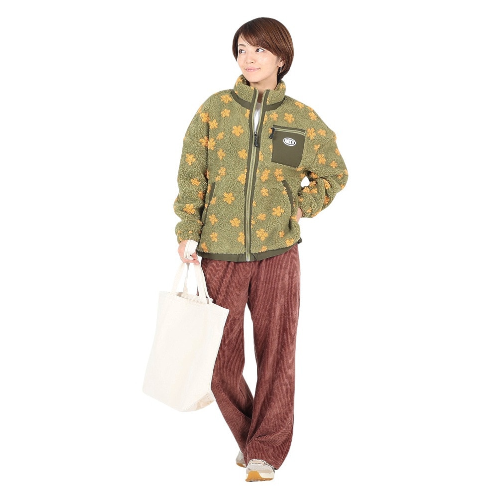 ロキシー（ROXY）（レディース）CREIL BOA ZIP ボアジャケット 23FWRJK234008KHA