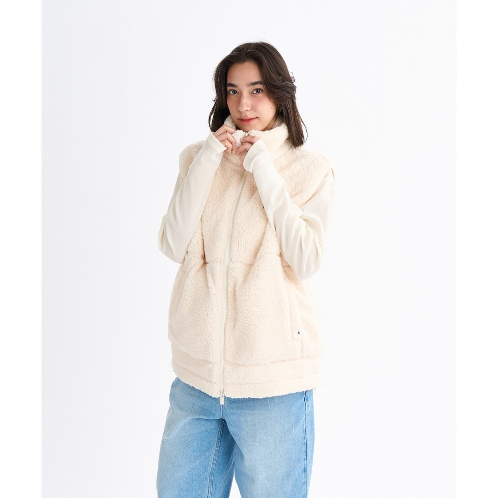 ロキシー（ROXY）（レディース）BELLIS ボア ベスト 25FWRJK254020NAT