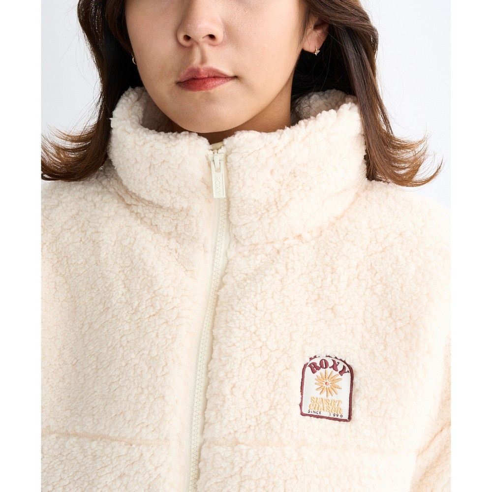 ロキシー（ROXY）（レディース）BELLIS ボア ジャケット 25FWRJK254021NAT