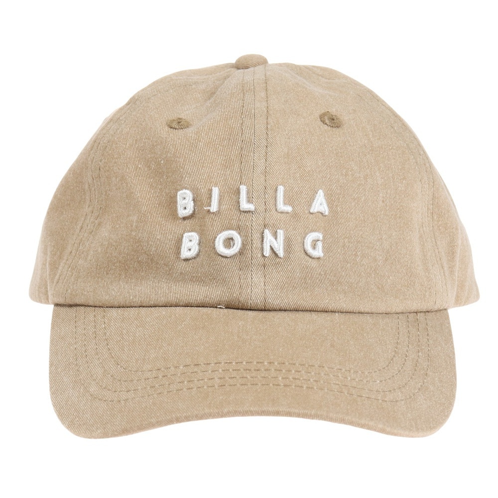 ビラボン（BILLABONG）（レディース）キャップ COTTON TWILL LOGO CAP  BD013910 BEG