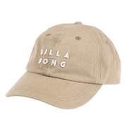 ビラボン（BILLABONG）（レディース）COTTON TWILL LOGO CAP キャップ BD013910 BEG