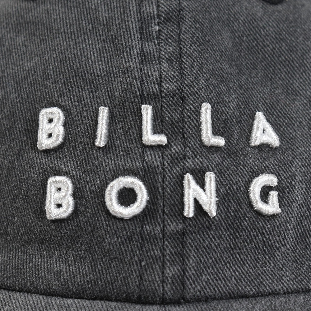 ビラボン（BILLABONG）（レディース）キャップ COTTON TWILL LOGO CAP BD013910 BLK