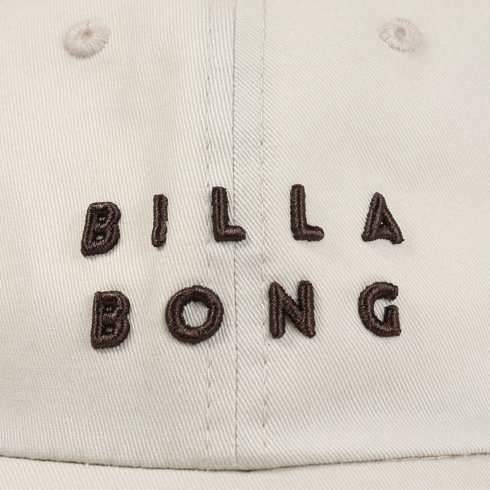 ビラボン（BILLABONG）（レディース）キャップ COTTON TWILL LOGO CAP  BD013910 SCS