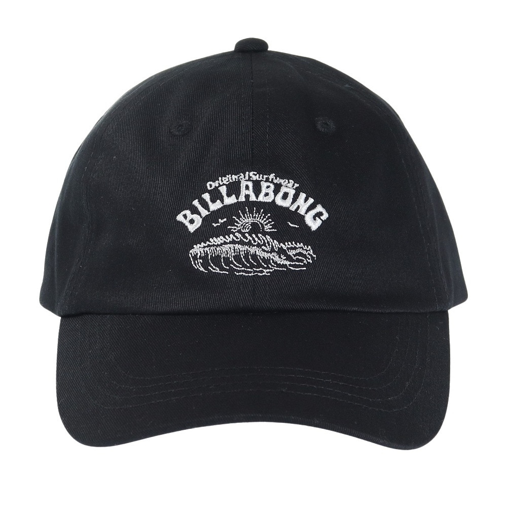 ビラボン（BILLABONG）（レディース）帽子 COTTON TWILL CAP ベースボールキャップ BD013972 BLK
