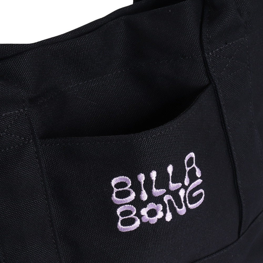 ビラボン（BILLABONG）（レディース）COTTON CANVAS ミニトートバッグ BE013900 BLK