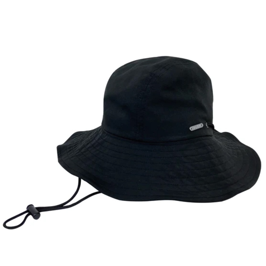 ROXY UVカット機能付き SURFCAMP SAFARI ハット 24SURSA242704BLK FF 90 シーズン