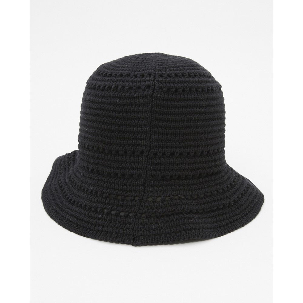 ビラボン（BILLABONG）（レディース）コットンクロシェハット BF013921 BLK