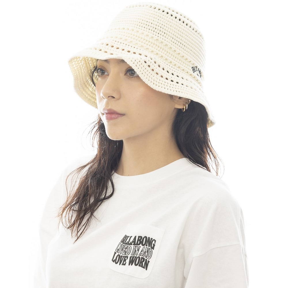 ビラボン（BILLABONG）（レディース）コットンクロシェハット BF013921 WCP