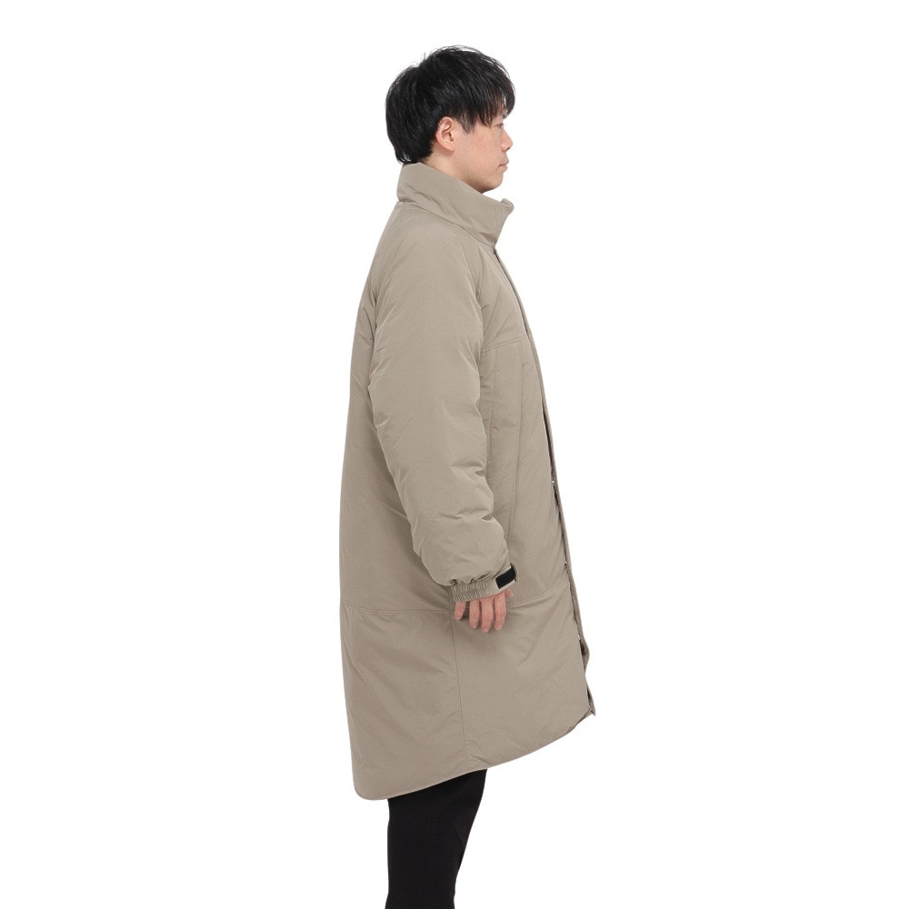 エルケクス（ELKEX）（メンズ）ダウン ミックス コート EKM4WI0016 BEG