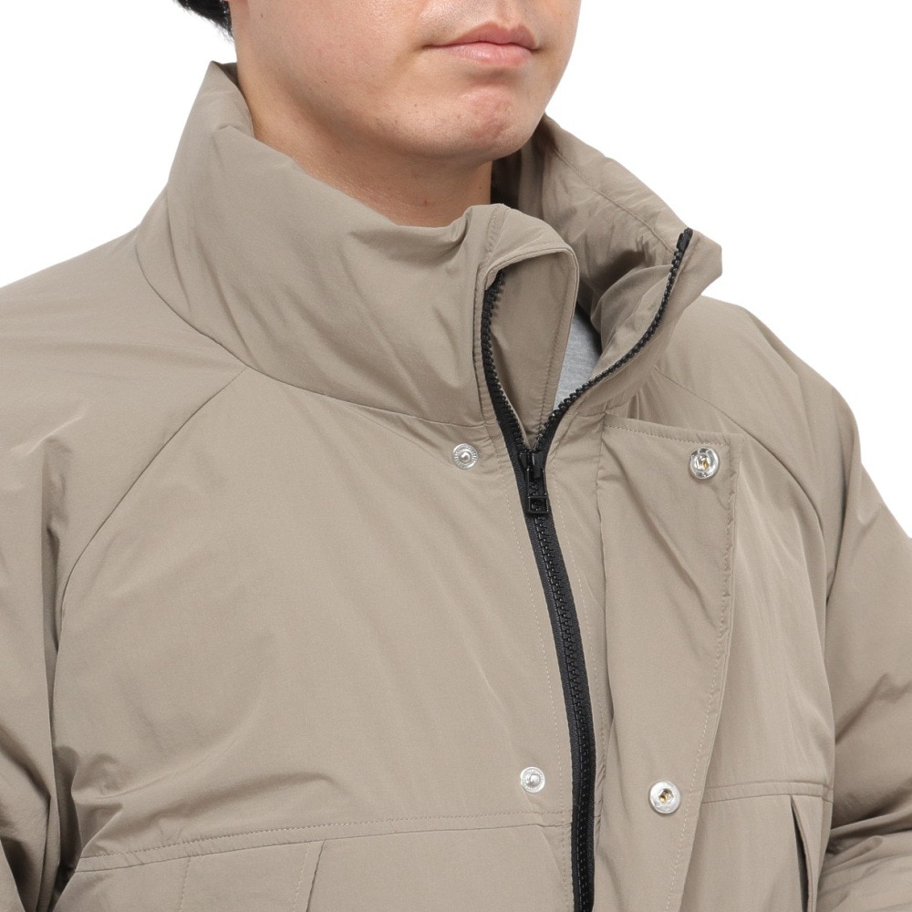 エルケクス（ELKEX）（メンズ）ダウン ミックス コート EKM4WI0016 BEG