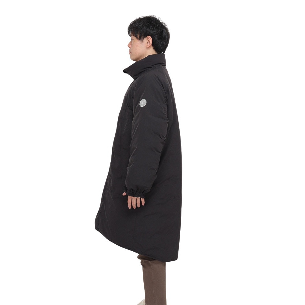 エルケクス（ELKEX）（メンズ）ダウン ミックス コート EKM4WI0016 BLK