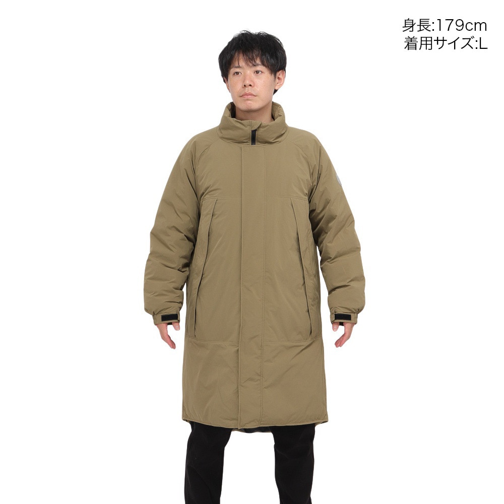 エルケクス（ELKEX）（メンズ）ダウン ミックス コート EKM4WI0016 OLIVE