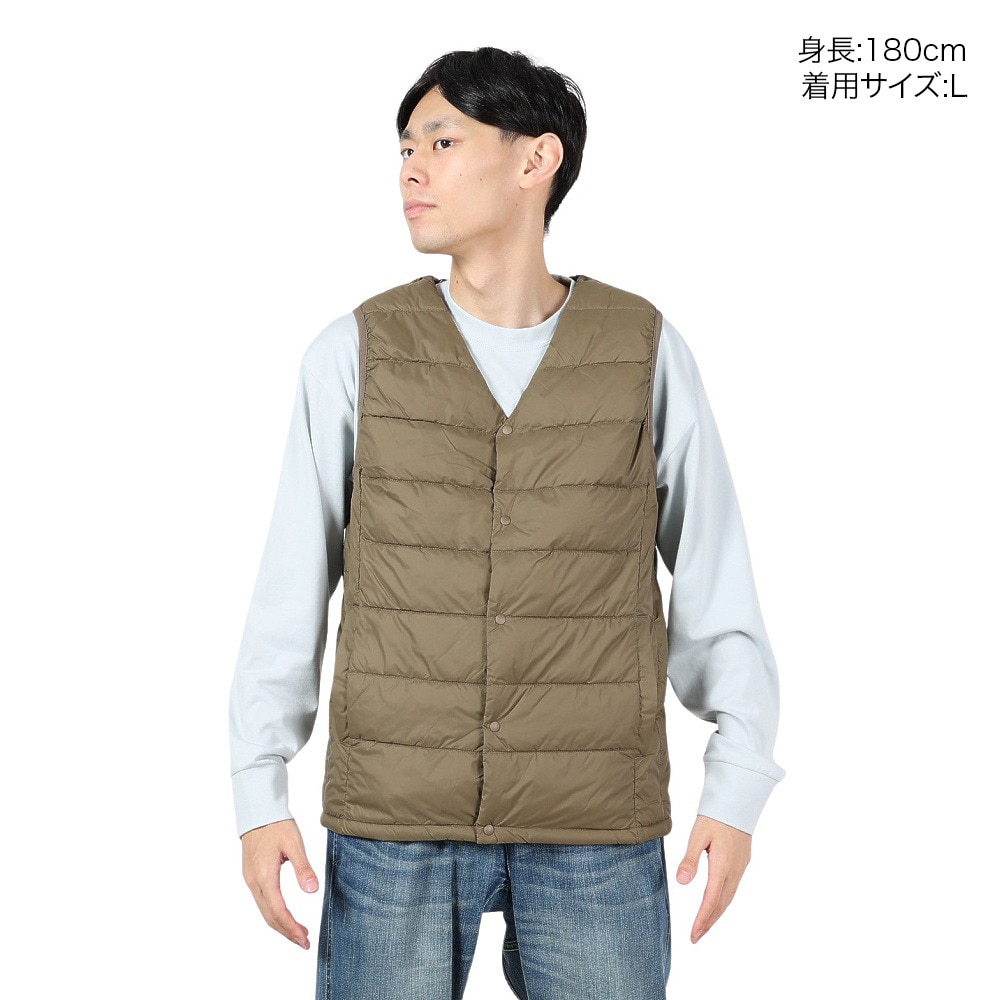 エルケクス（ELKEX）（メンズ）LIGHT PADDING ベスト EKM4FA0014 CML