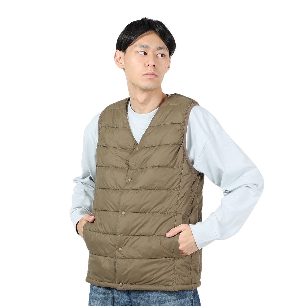 エルケクス LIGHT PADDING ベスト EKM4FA0014 CML M 82 ウェア