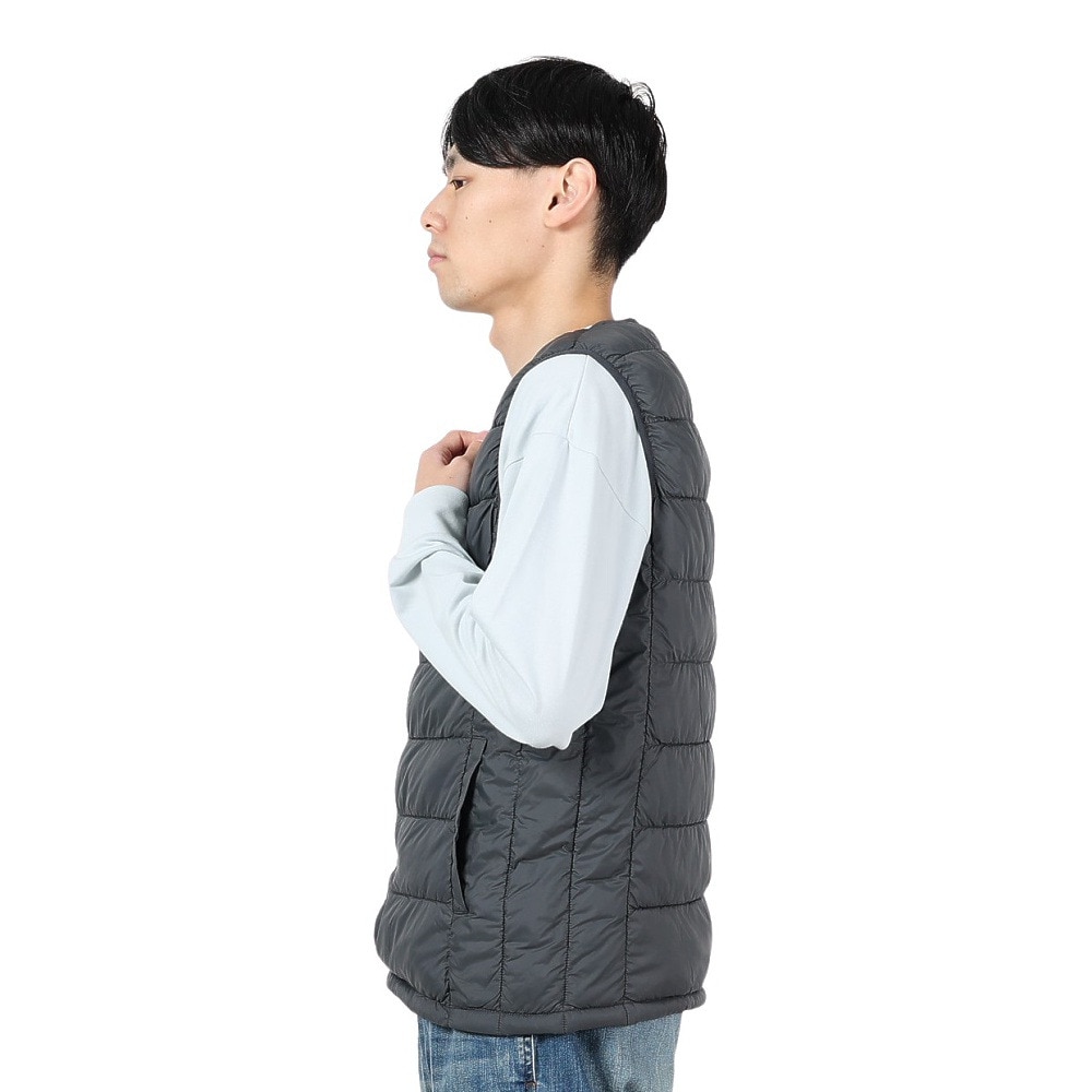 エルケクス（ELKEX）（メンズ）LIGHT PADDING ベスト EKM4FA0014 DGRY
