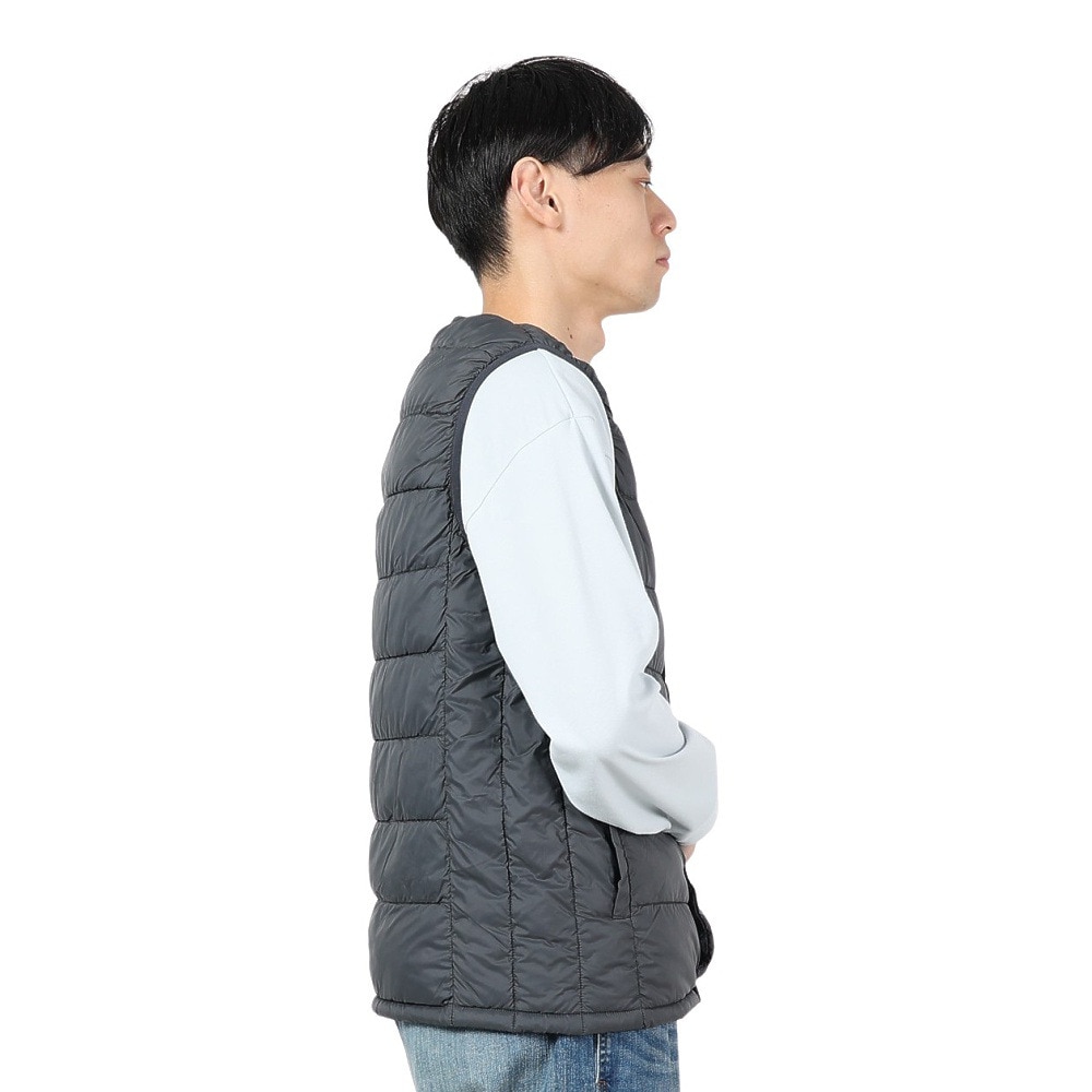 エルケクス（ELKEX）（メンズ）LIGHT PADDING ベスト EKM4FA0014 DGRY