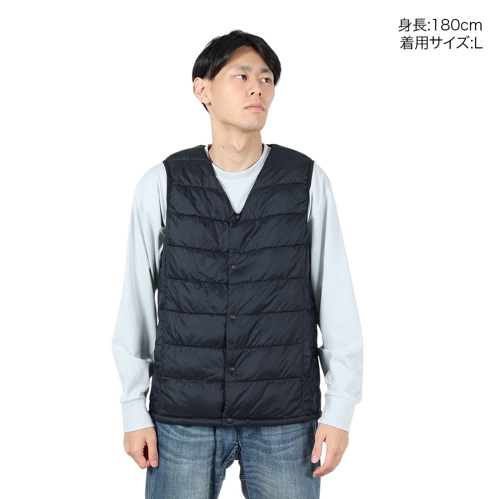 エルケクス（ELKEX）（メンズ）LIGHT PADDING ベスト EKM4FA0014 NVY
