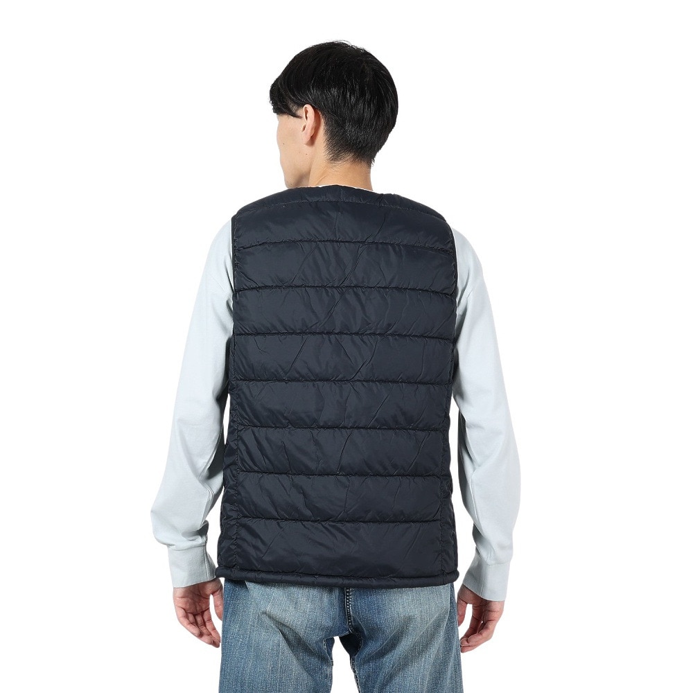 エルケクス（ELKEX）（メンズ）LIGHT PADDING ベスト EKM4FA0014 NVY